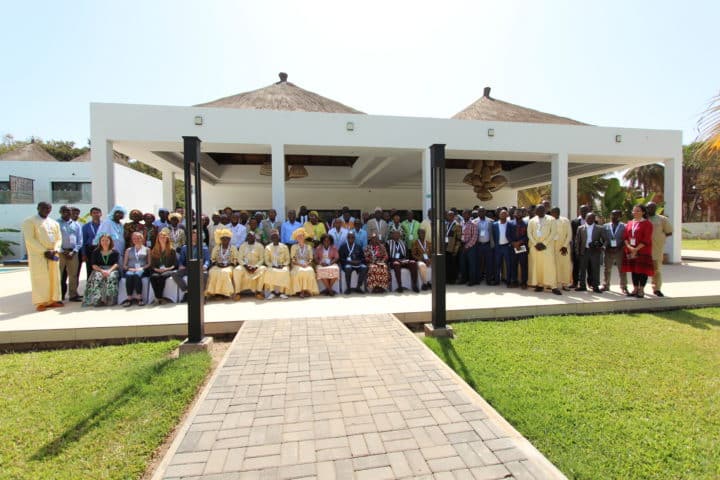 Participants at the 2022 DHIS2 for Education Academy in Banjul, the Gambia