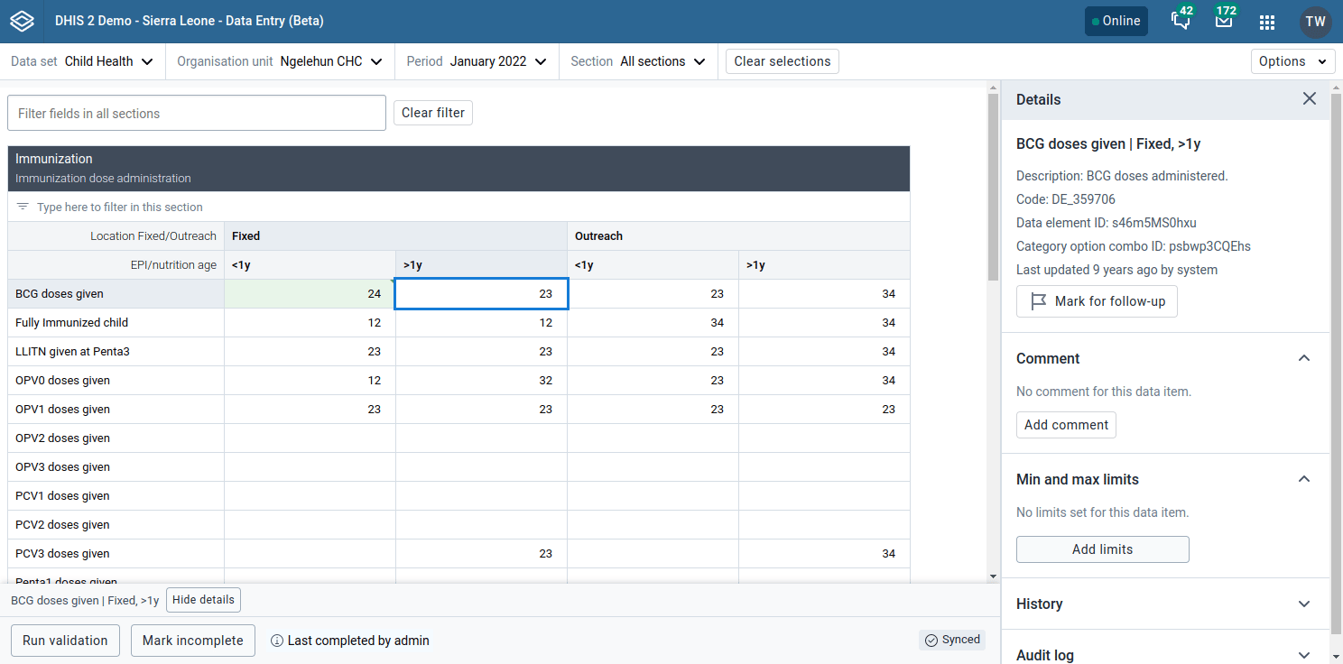 DHIS 2.39 Overview - DHIS2