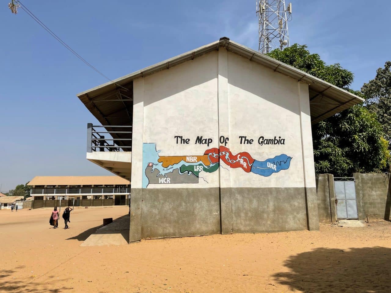 A public school in The Gambia